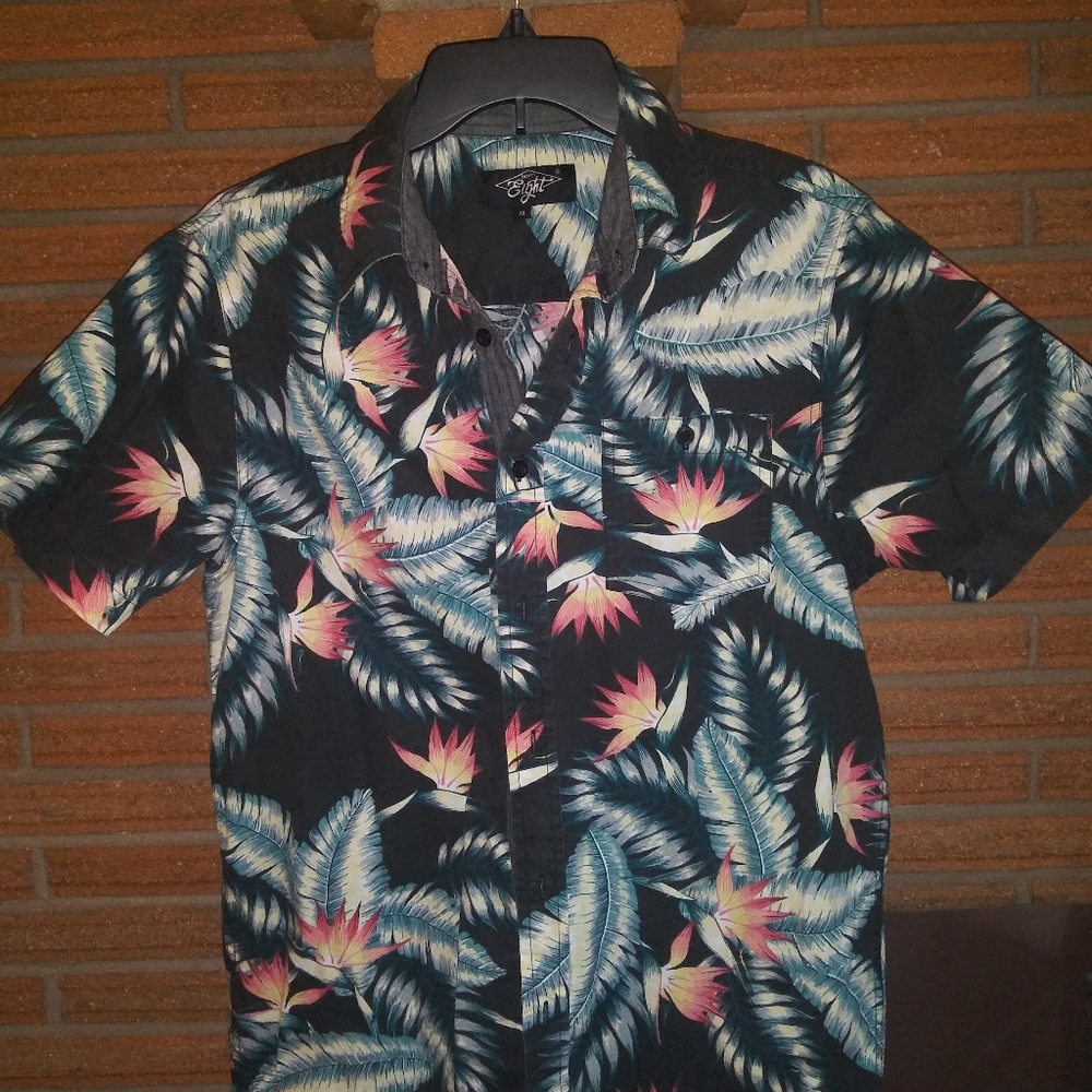 Tropical print shirt